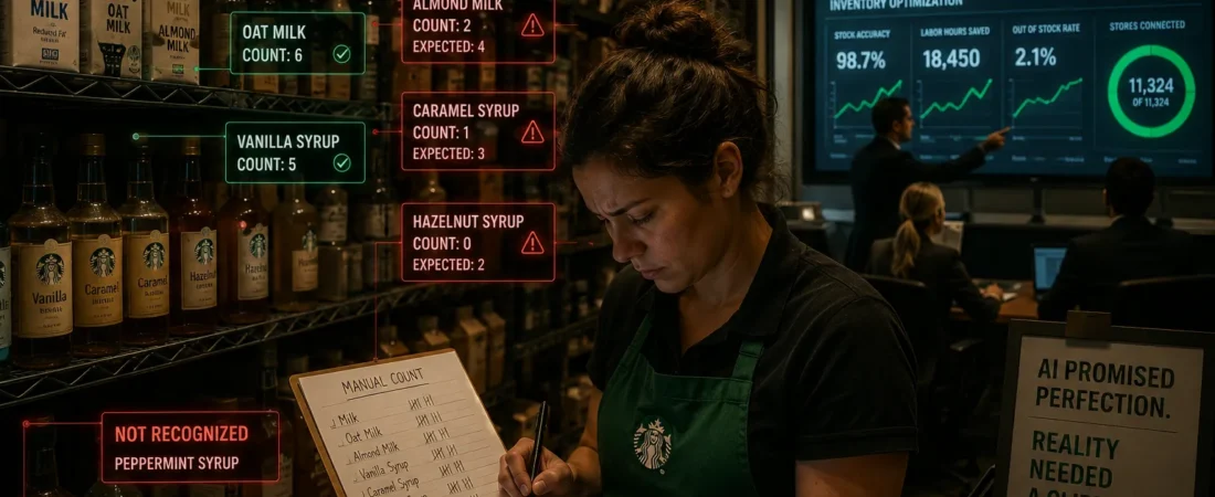 Starbucks Shut Down Its AI Inventory System After Nine Months. Here’s What Every CEO Should Learn.